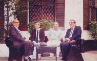 مطلع 1983-لندن مع الأستاذ الفريد فرج، الأستاذ أحمد عباس صالح، الأستاذ لويس عوض مطلع 1983-لندن مع الأستاذ الفريد فرج، الأستاذ أحمد عباس صالح، الأستاذ لويس عوض
