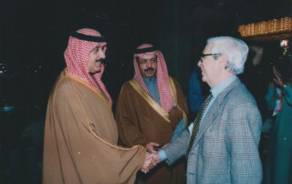 مع الأستاذ عرفان نظام الدين، تشرين الأول 1987
